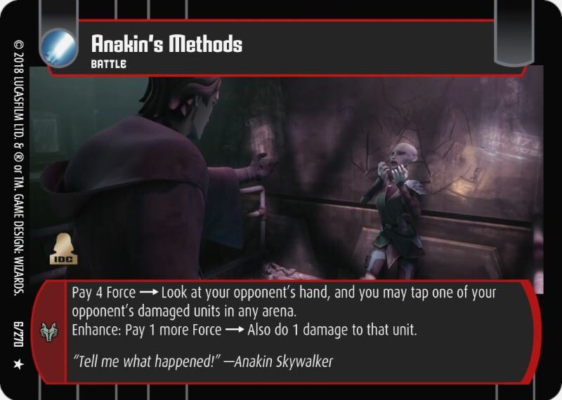 Anakin's Methods
