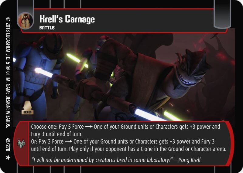 Krell's Carnage