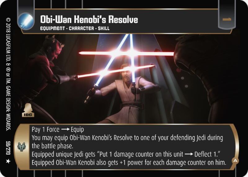 Obi-Wan Kenobi's Resolve (A)