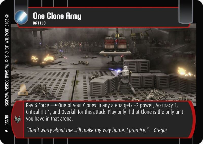 One Clone Army