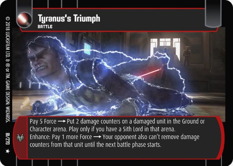Tyranus's Triumph