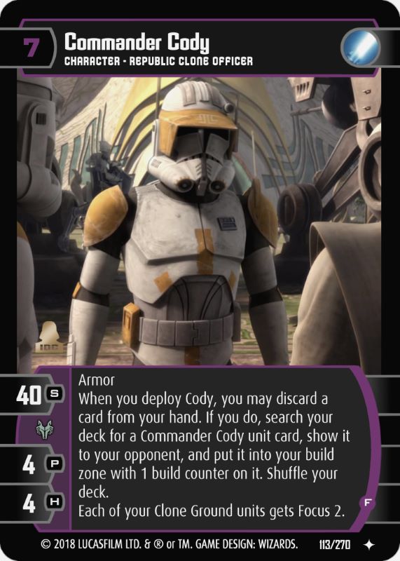 Commander Cody (F)
