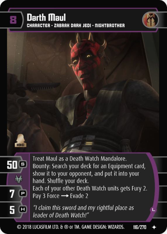 Darth Maul (L)