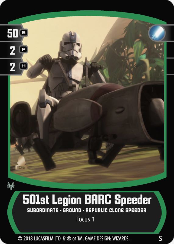 501st Legion BARC Speeder
