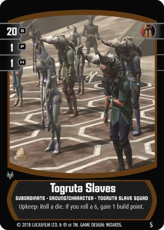 Togruta Slaves