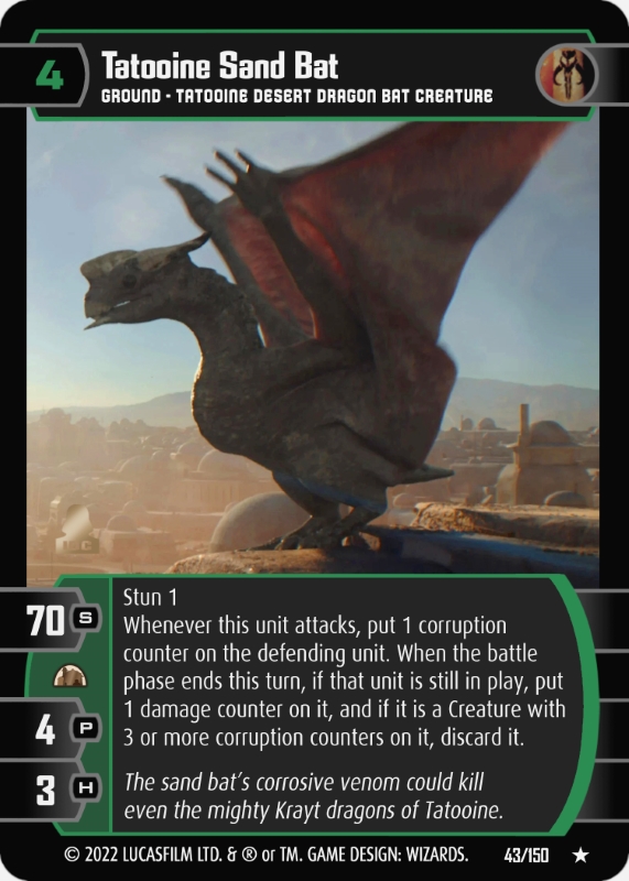 Tatooine Sand Bat