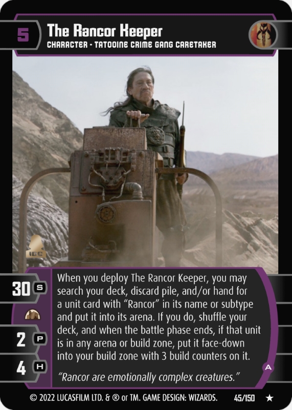 The Rancor Keeper (A)