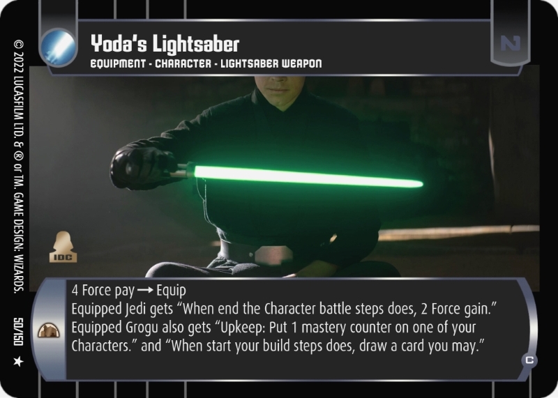 Yoda's Lightsaber (C)