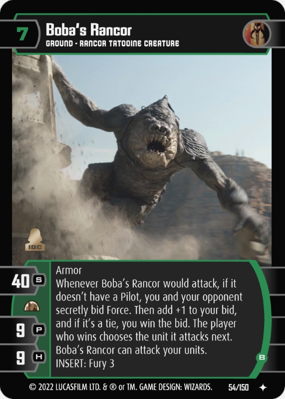 Boba's Rancor (B)