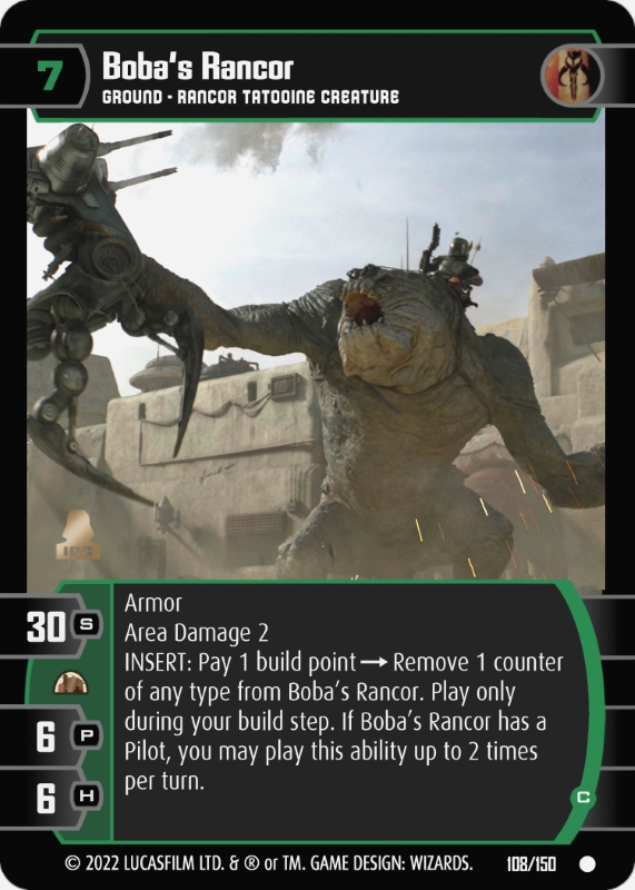 Boba's Rancor (C)