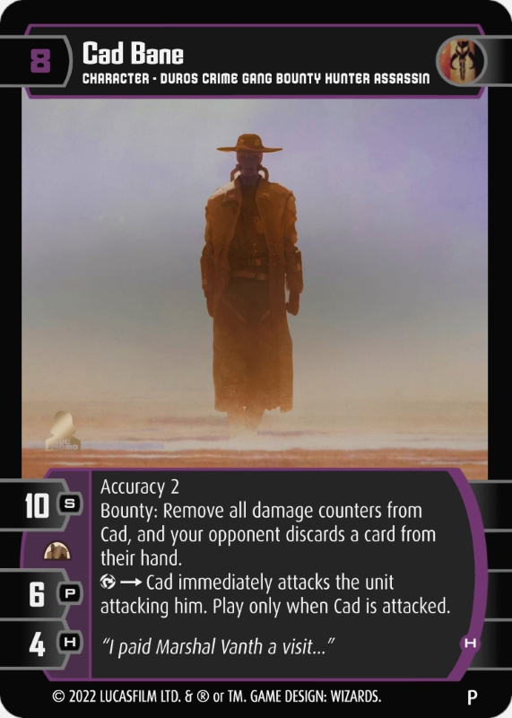 Cad Bane (H) (Promo)