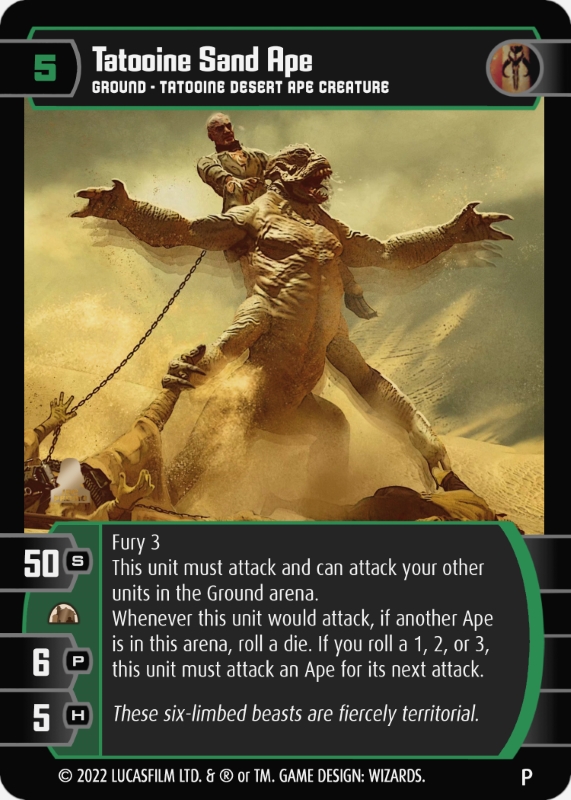 Tatooine Sand Ape (Promo)