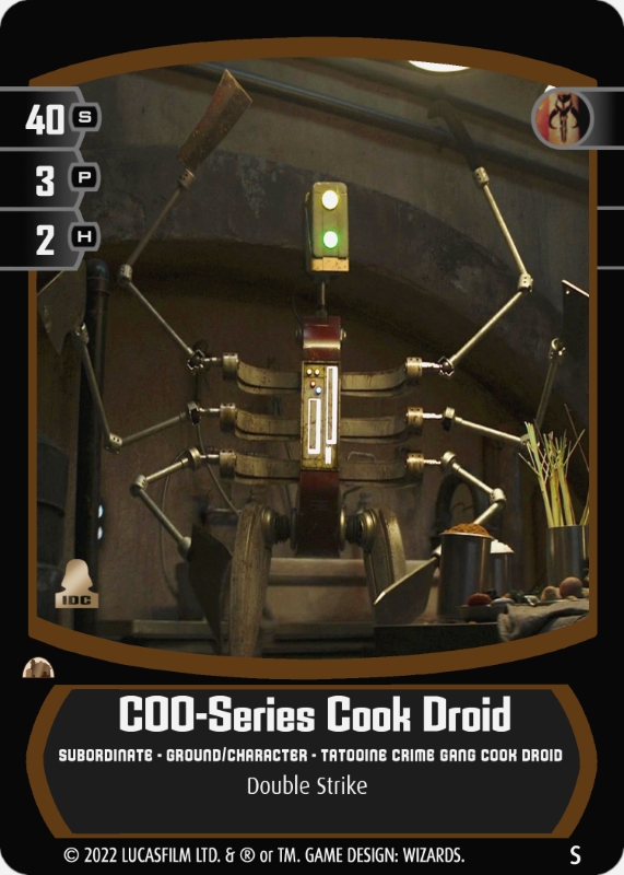 COO-Series Cook Droid