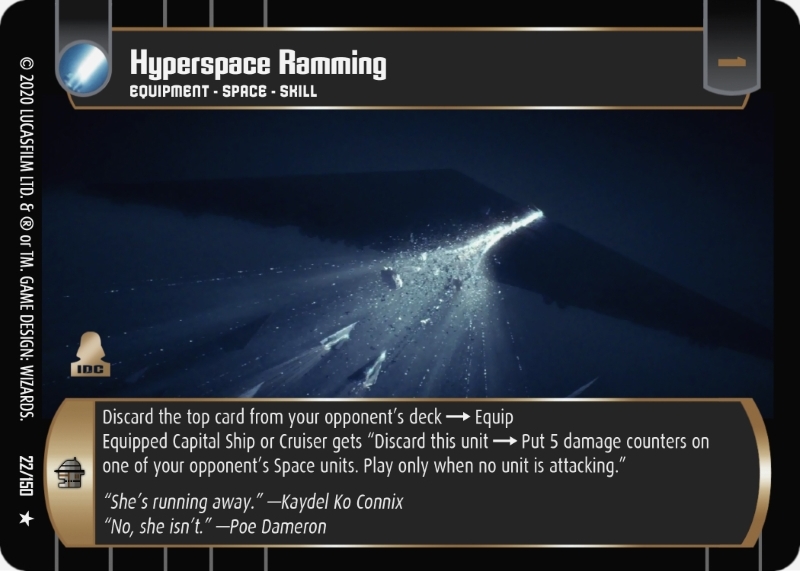 Hyperspace Ramming