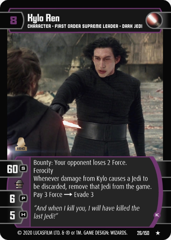 Kylo Ren (K)