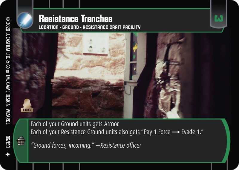 Resistance Trenches