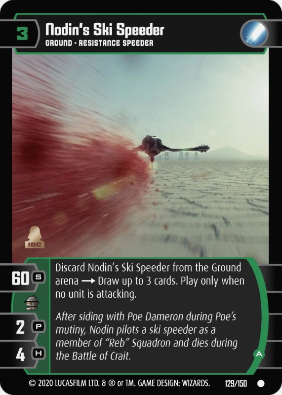 Nodin's Ski Speeder (A)