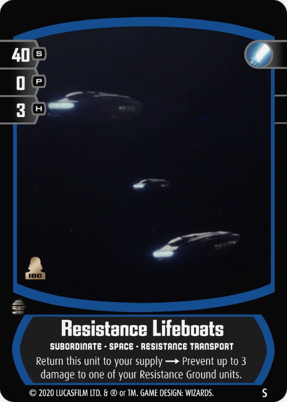 Resistance Lifeboats