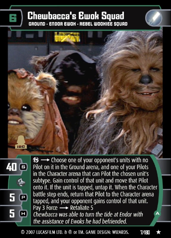 Chewbacca's Ewok Squad (A)
