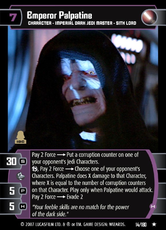 Emperor Palpatine (H)