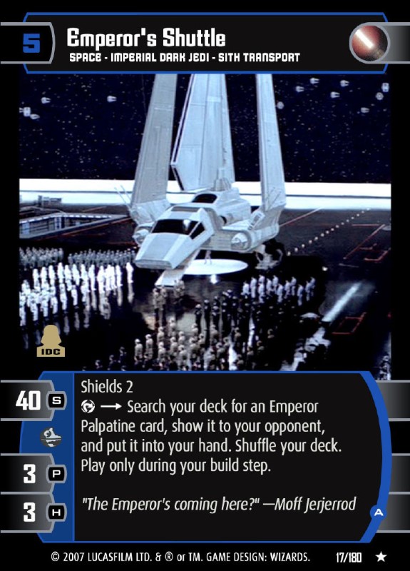 Emperor's Shuttle (A)