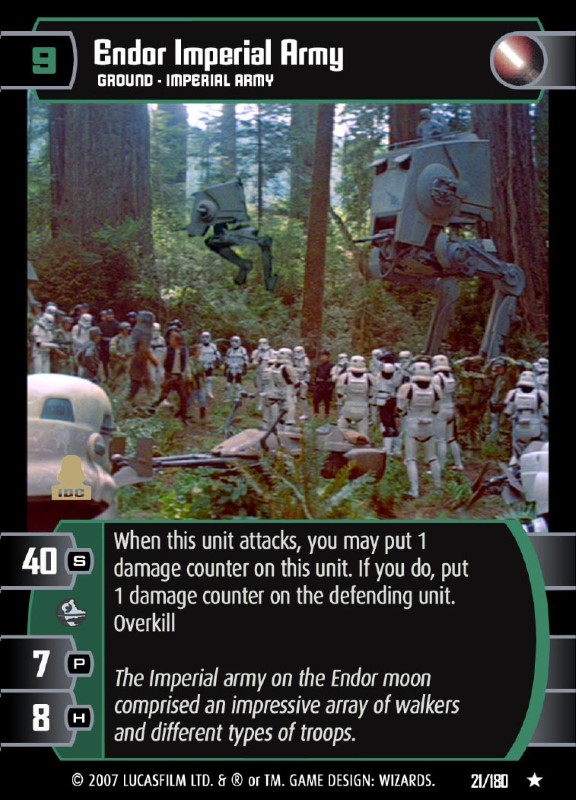 Battle of Endor - Star Wars Trading Card Game Battle of Endor - Star Wars Trading Card Game