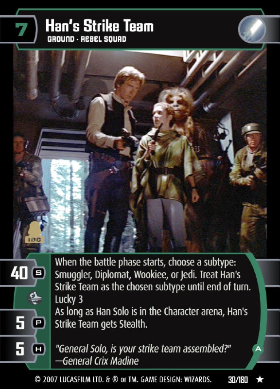 Han's Strike Team (A)