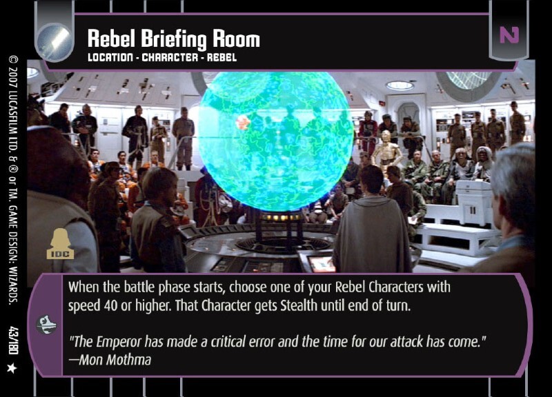Rebel Briefing Room