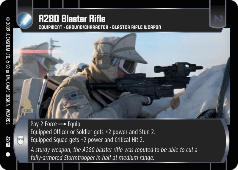 A280 Blaster Rifle
