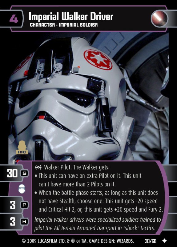 Imperial Walker Driver