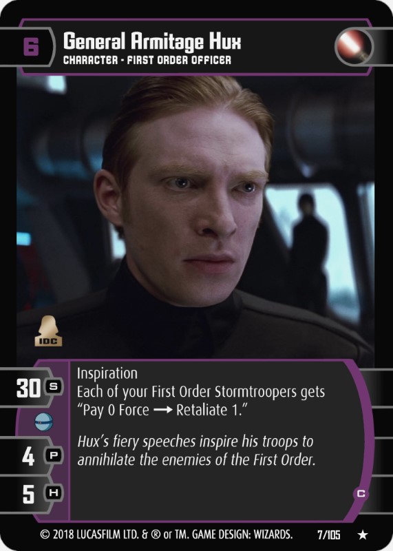 General Armitage Hux (C)