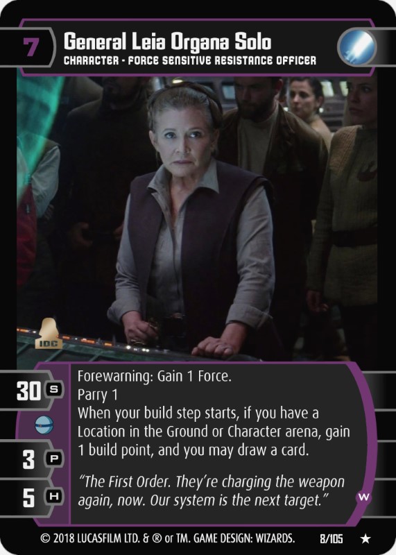 General Leia Organa Solo (W)