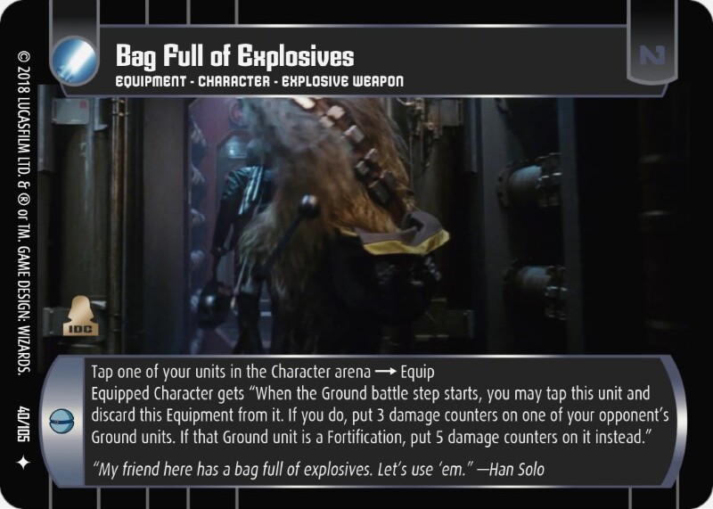 Bag Full of Explosives