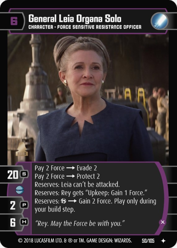 General Leia Organa Solo (X)
