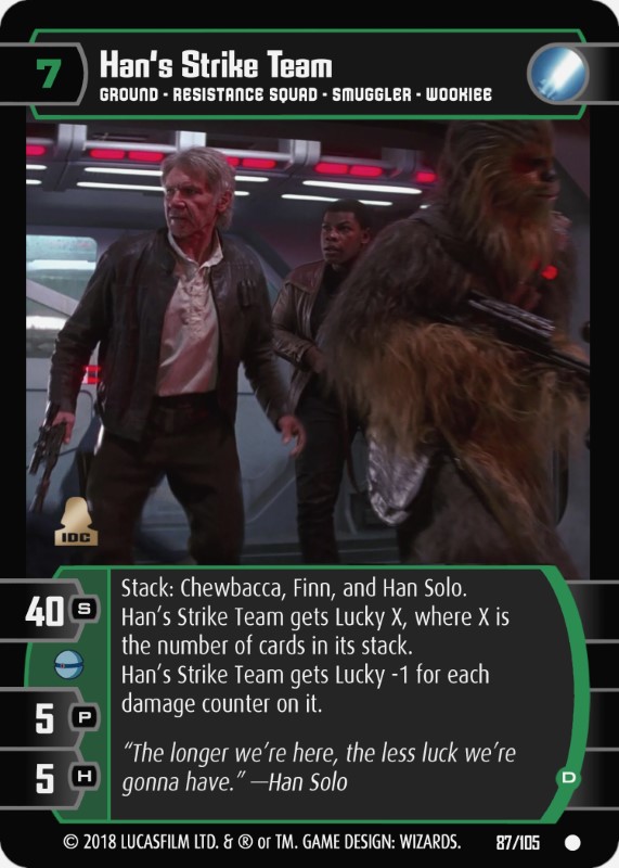 Han's Strike Team (D)