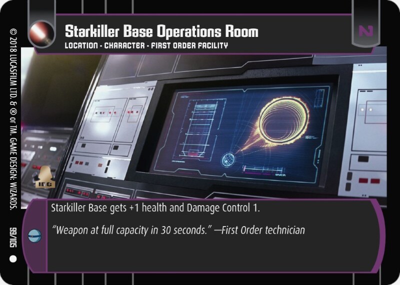 Starkiller Base Operations Room