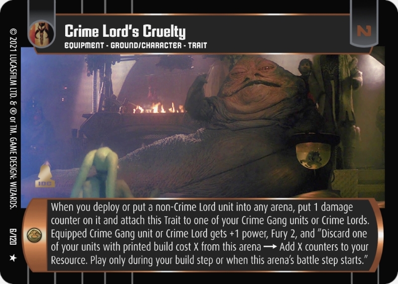 Crime Lord's Cruelty