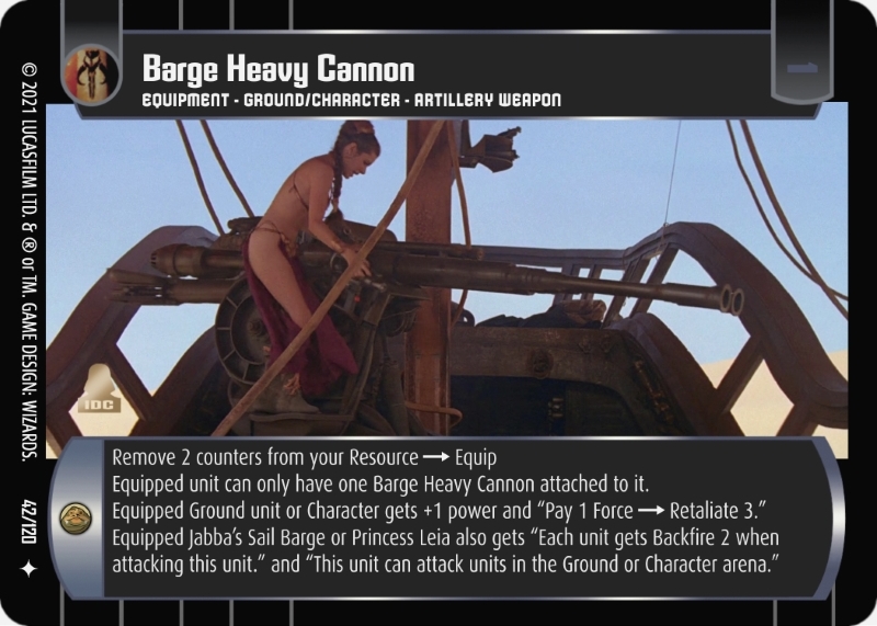 Barge Heavy Cannon