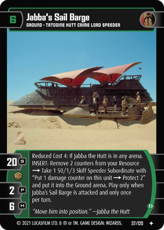 Jabba's Sail Barge (D)