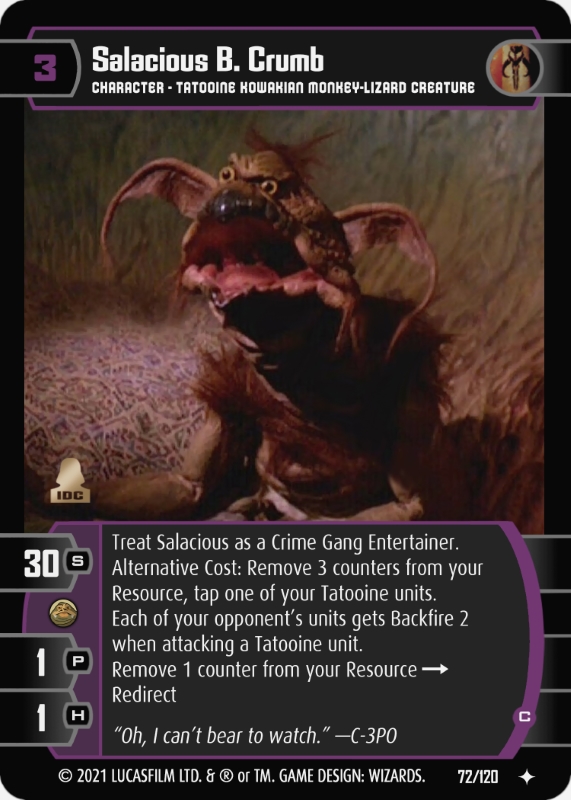 Salacious B. Crumb (C)