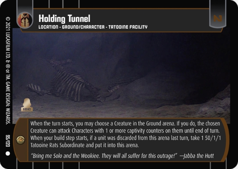 Holding Tunnel
