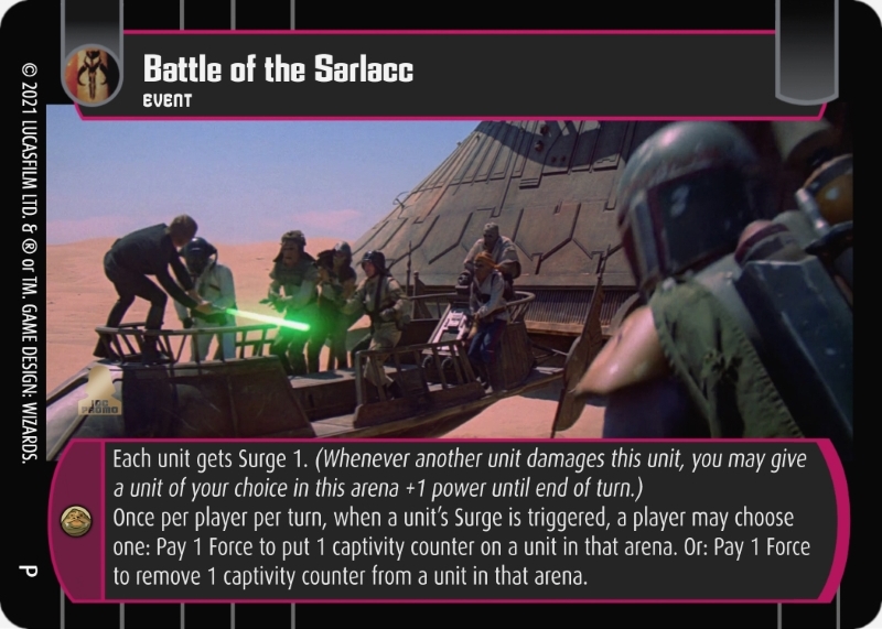 Battle of the Sarlacc (Promo)
