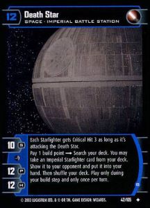 Death Star (B) Card - Star Wars Trading Card Game