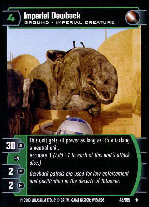 Battle of Yavin - Star Wars Trading Card Game
