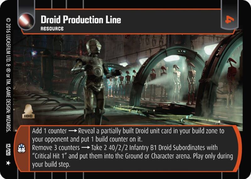 Droid Production Line
