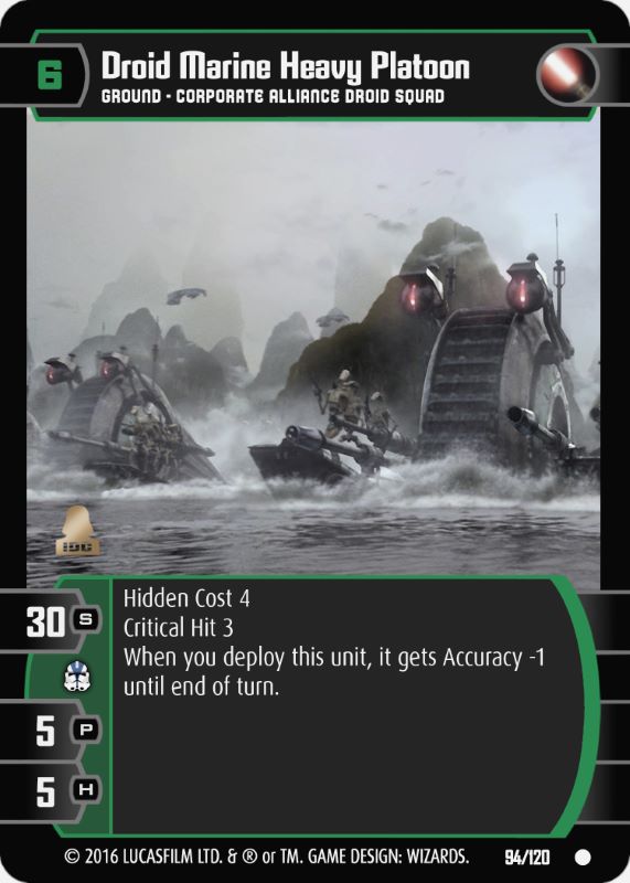 Droid Marine Heavy Platoon