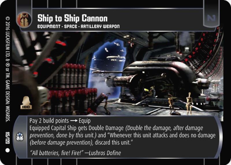 Ship to Ship Cannon