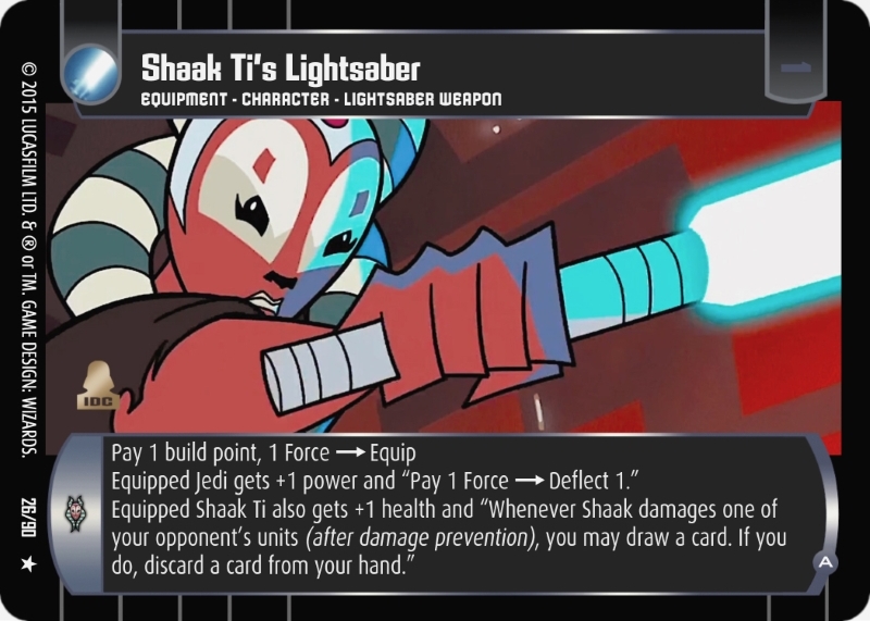 Shaak Ti's Lightsaber