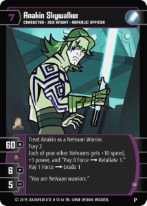 Anakin Skywalker (U) (Promo) Card - Star Wars Trading Card Game