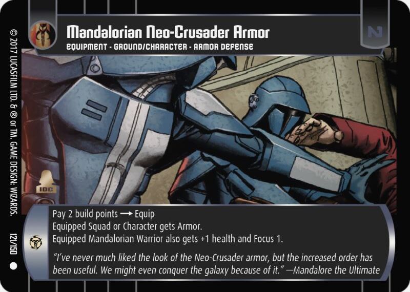 Mandalorian Neo-Crusader Armor